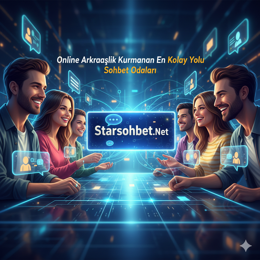 Online Arkadaşlık Kurmanın En Kolay Yolu Sohbet Odaları